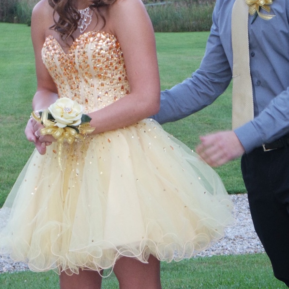 Morilee by Madeline gardener homecoming dress